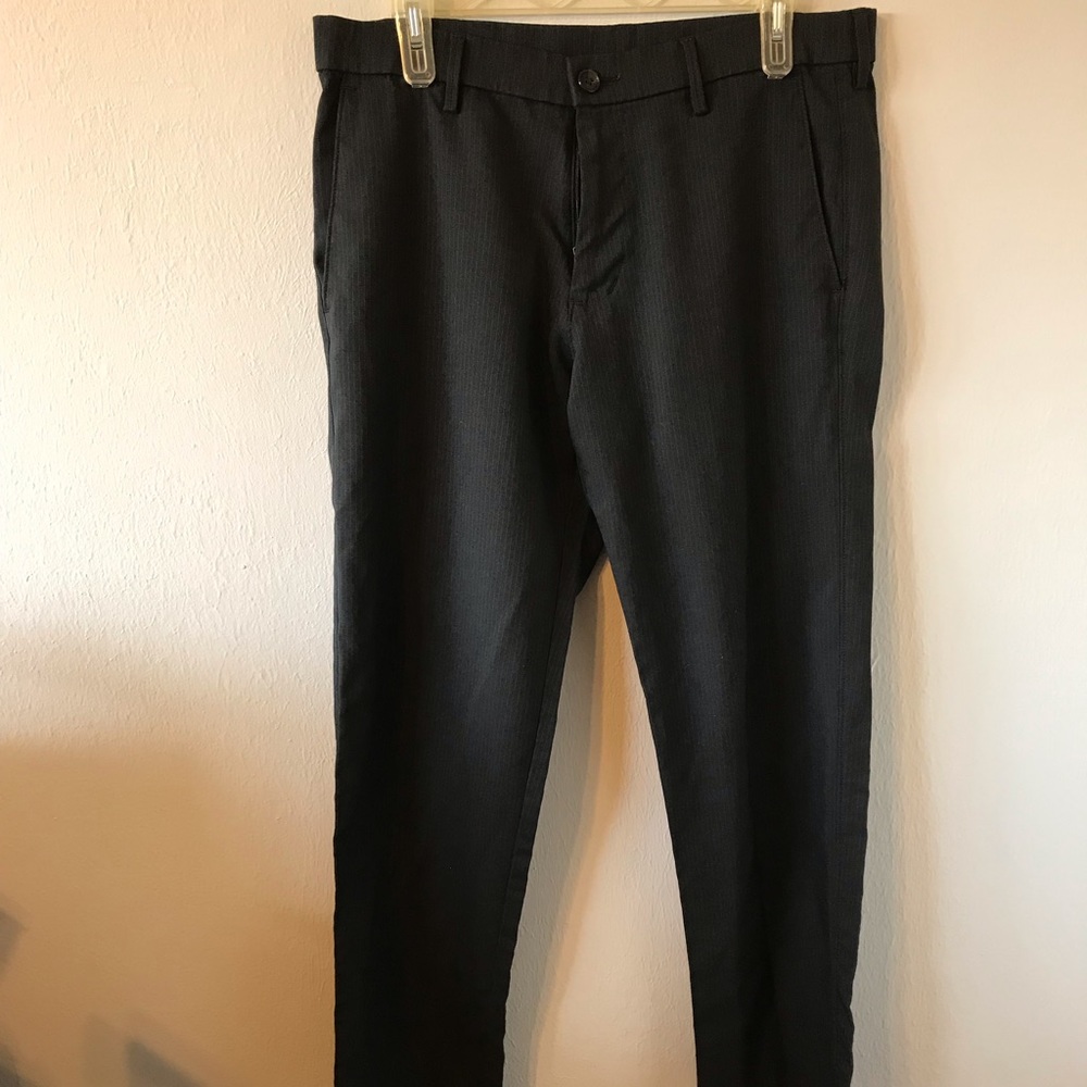 Haggar H26 Pinstripe Slacks W33 L30